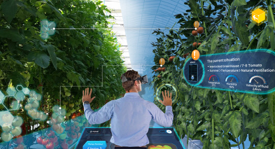 나모웹비즈 'AgTwin Simulator' 이미지 <나모웹비즈 제공>